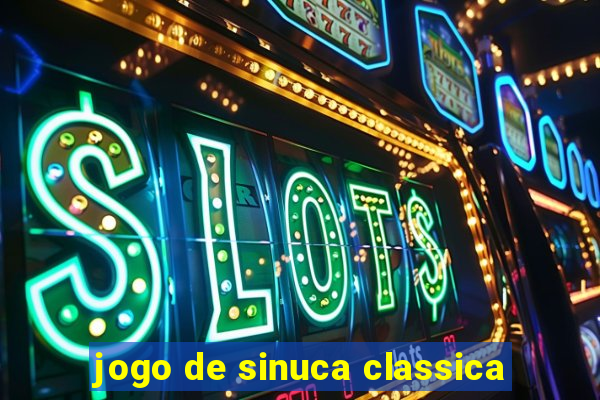 jogo de sinuca classica